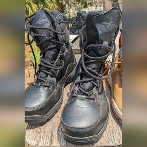 Interceptor work boots gently used